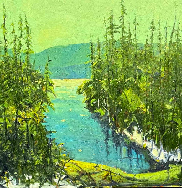Michael Cameron artwork 'ROCKY MOUNTAINS' at Canada House Gallery