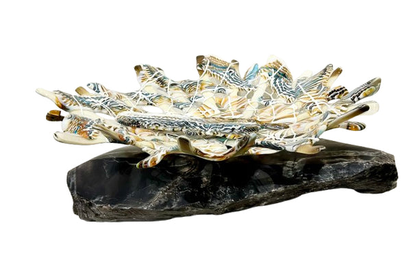 Leslie Rowe-Israelson artwork 'NESTING SERIES' at Canada House Gallery