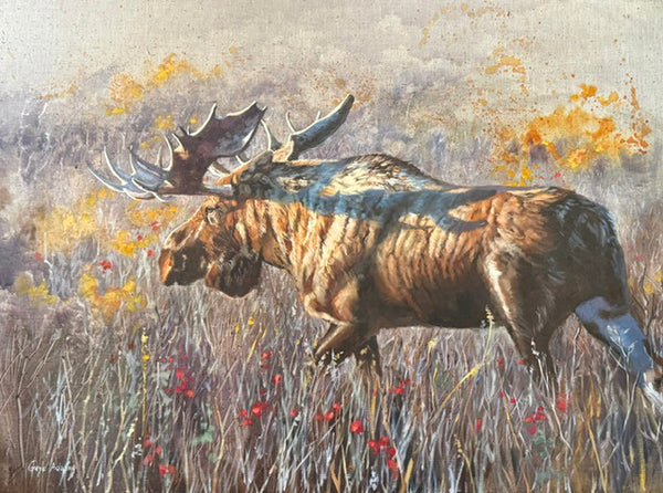 Gaye Adams artwork 'MIGHTY WANDERER' at Canada House Gallery