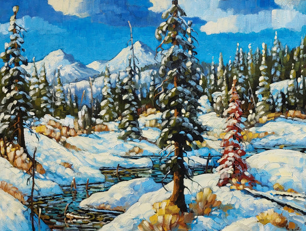 WINTER HUES, NEAR ROCKY MOUNTAIN HOUSE