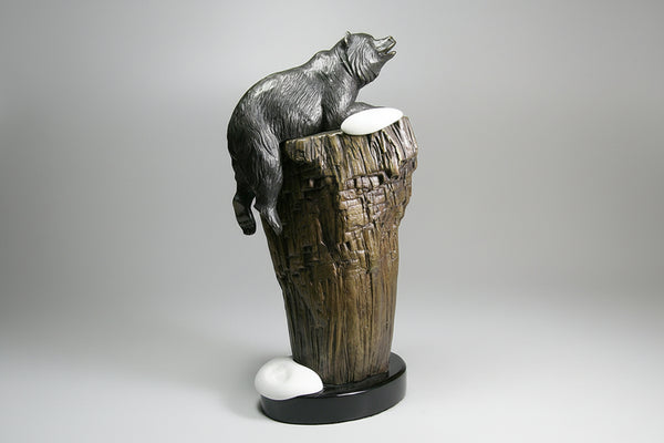 Lyle Sopel artwork 'HIGH ADVENTURE A/P1' available at Canada House Gallery - Banff, Alberta