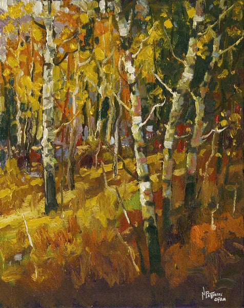 Neil Patterson artwork 'FALL LIGHT' at Canada House Gallery