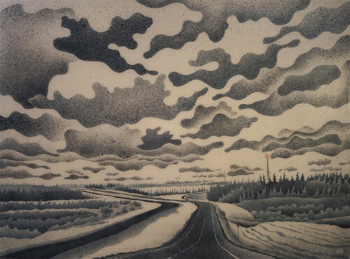 Jeff Sylvester artwork 'DIVERGENCE' available at Canada House Gallery - Banff, Alberta