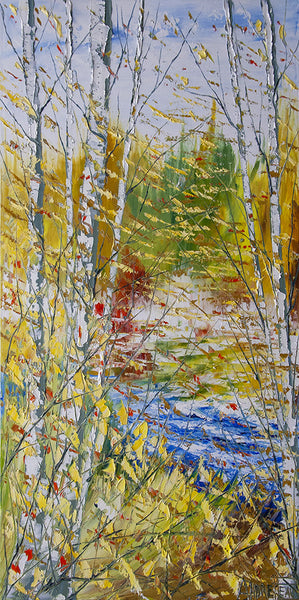 André Pleau artwork 'JOURNÉE D'EXPLORATION' available at Canada House Gallery - Banff, Alberta