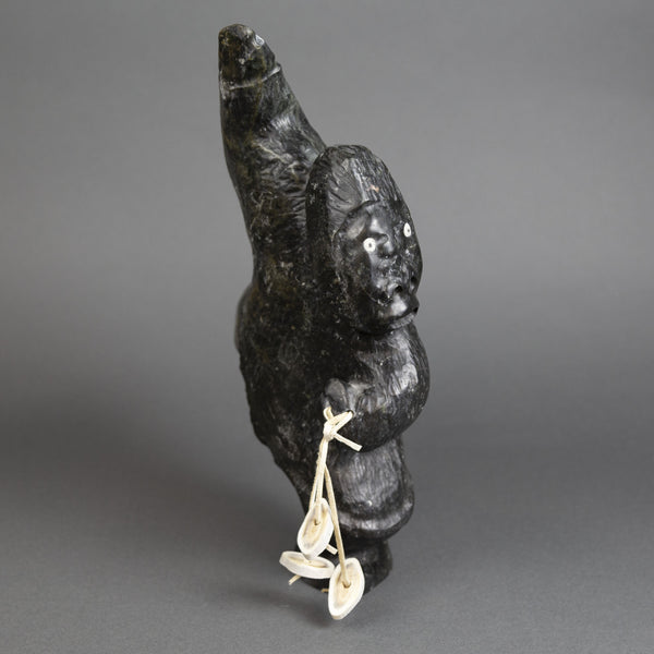 Wayne Puqiqnak artwork 'HUNTER' available at Canada House Gallery - Banff, Alberta