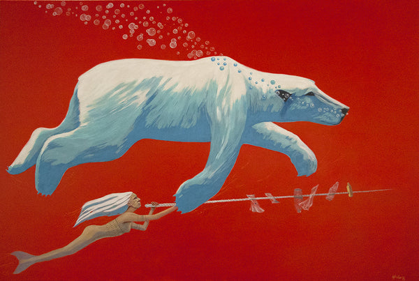 Terry McCue artwork 'SEDNA' available at Canada House Gallery - Banff, Alberta