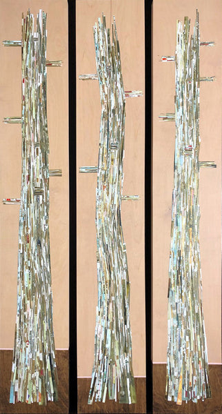 Anastasia Kimmett artwork 'TELEPHONE PINES' available at Canada House Gallery - Banff, Alberta