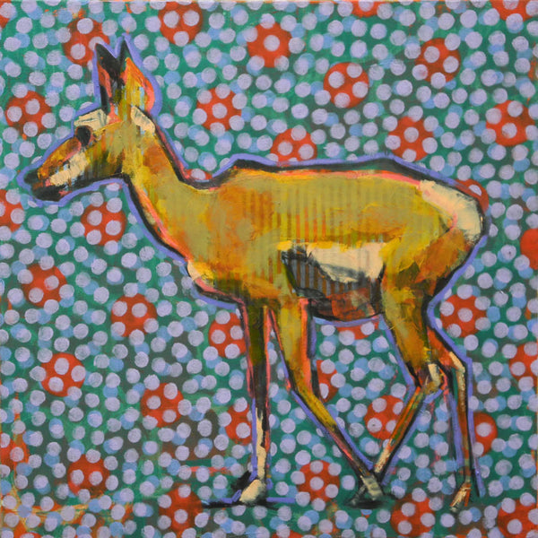 Les Thomas artwork 'AP #021-1940 ANTELOPE' available at Canada House Gallery - Banff, Alberta