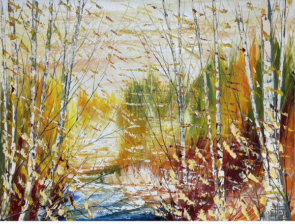 AndrŽ Pleau artwork 'LA VIE EN NATURE' available at Canada House Gallery - Banff, Alberta