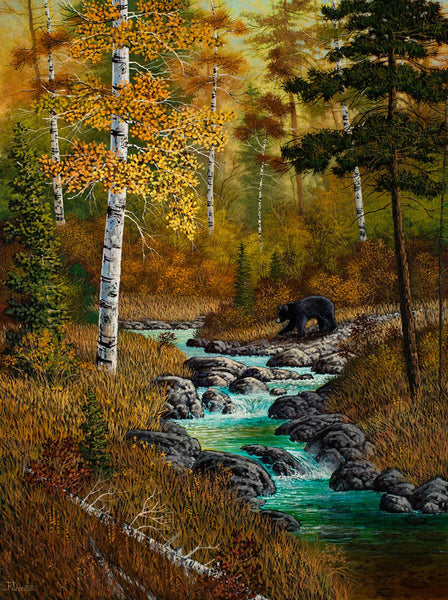 Roger D Arndt artwork 'LOOKING FOR DINNER' at Canada House Gallery