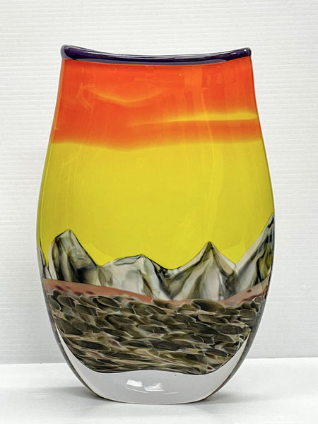 Ryan Bavin artwork 'SUMMIT VASE #210220-2' at Canada House Gallery