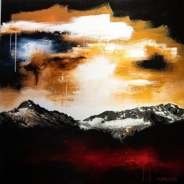 Dieter Schlatter artwork 'TANTALUS RANGE / BC #2' at Canada House Gallery