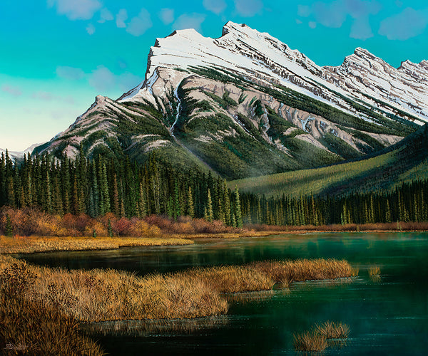 Roger D Arndt artwork 'RUNDLE REVIEWED' at Canada House Gallery