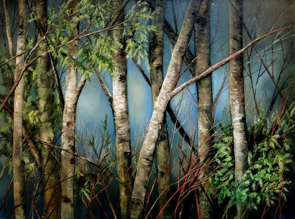 Richard Cole artwork 'BIRCH' at Canada House Gallery