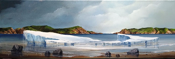 Mark Fletcher artwork 'LAST OF THE WINTER ICE' at Canada House Gallery