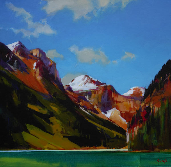 Mike Svob artwork 'SEPTEMBER DRESS' at Canada House Gallery