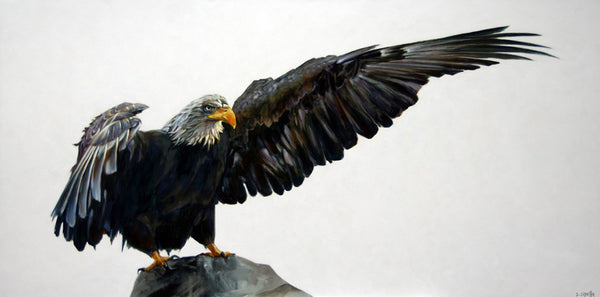 Susie Cipolla artwork 'A HIGH PERCH' at Canada House Gallery