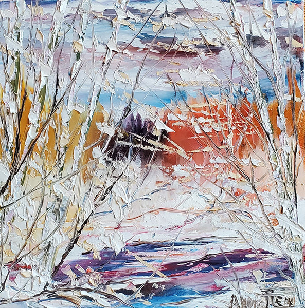 André Pleau artwork 'LE SILENCE D'UNE SAISON' at Canada House Gallery