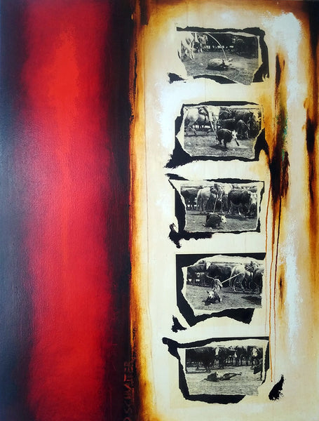 Dieter Schlatter artwork 'ORION / ALBERTA #2' at Canada House Gallery