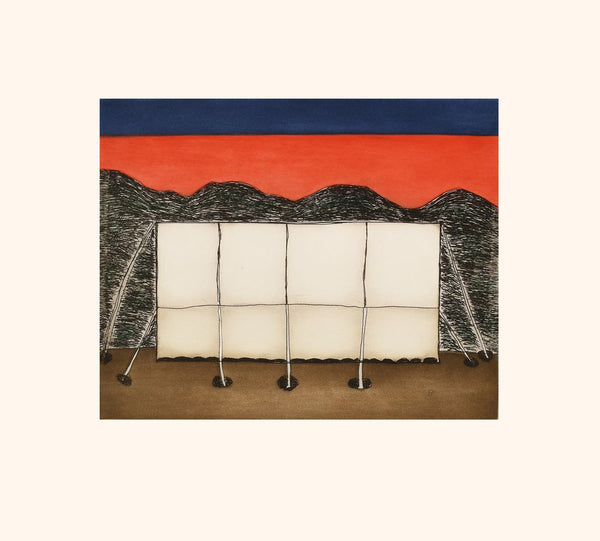 Nujalia Quvianaqtuliaq artwork 'NEW SUMMER TENT 21/50' at Canada House Gallery