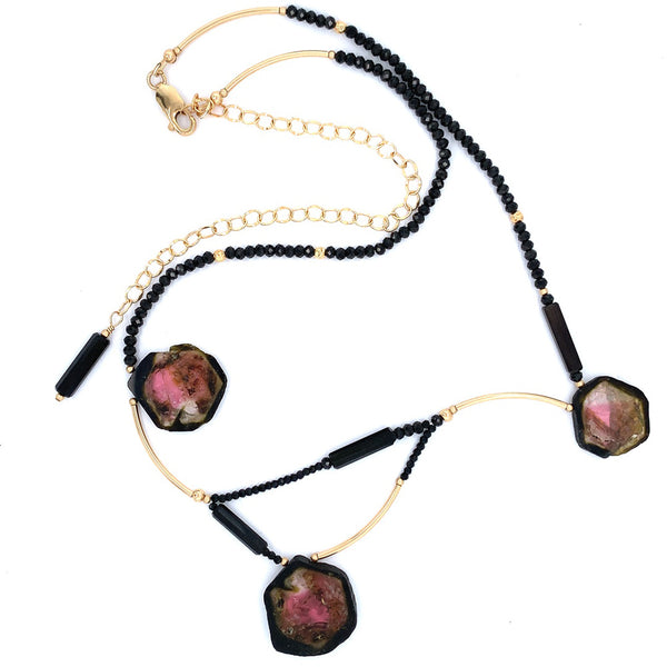 LULU B Designs artwork 'WATERMELON OOK NECKLACE' at Canada House Gallery