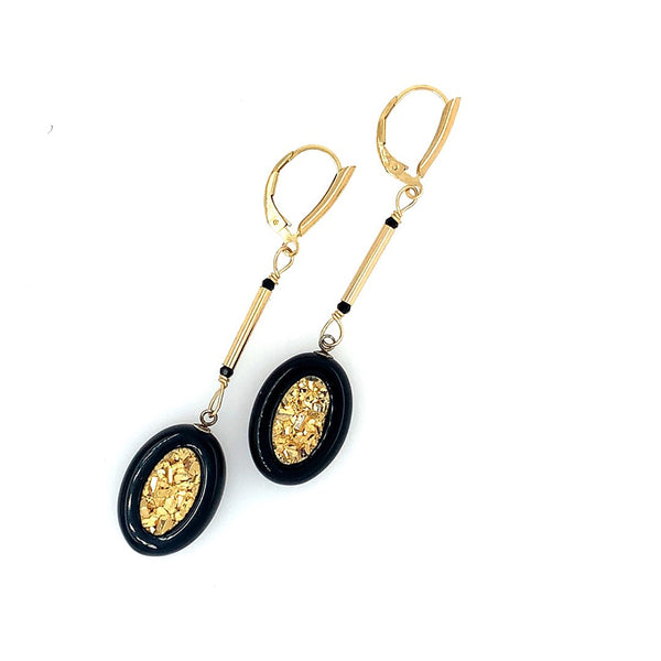 LULU B Designs artwork 'FRAN OOK EARRINGS' at Canada House Gallery