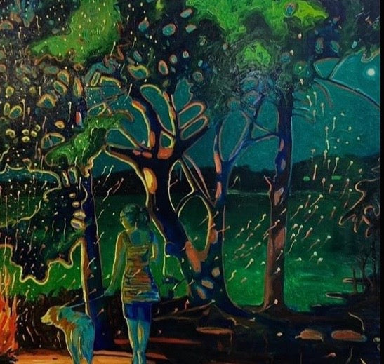 Michael Cameron artwork 'WIND AND FIRE' at Canada House Gallery