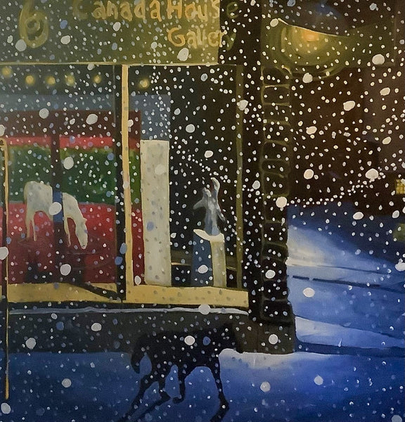 Michael Cameron artwork 'CANADA HOUSE CORNER' at Canada House Gallery