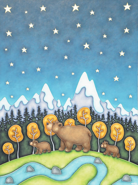 Peter Wyse artwork 'UNDER THE BIG SKY' at Canada House Gallery
