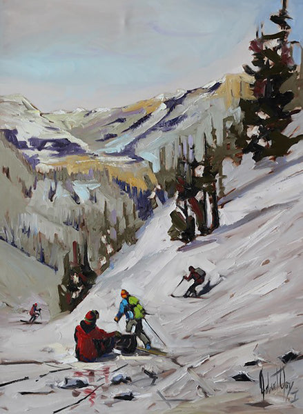 Robert Roy artwork 'MONTAGNE DE RÊVE' at Canada House Gallery