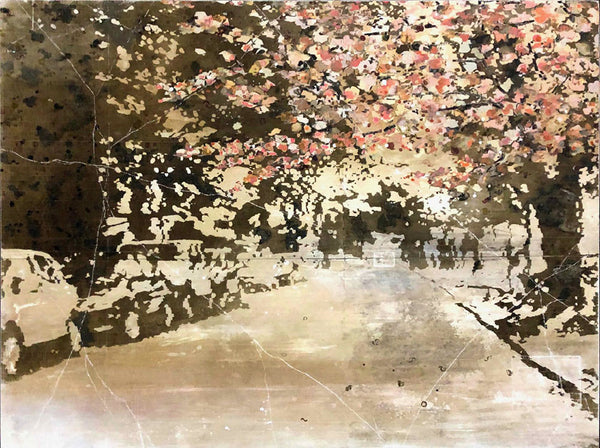 Anastasia Kimmett artwork 'A WALK HOME IN APRIL' at Canada House Gallery