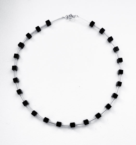 . NESHKA artwork 'ONYX NECKLACE' at Canada House Gallery