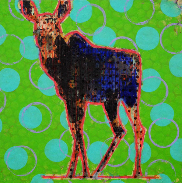 Les Thomas artwork 'AP #023-2193 MOOSE' at Canada House Gallery