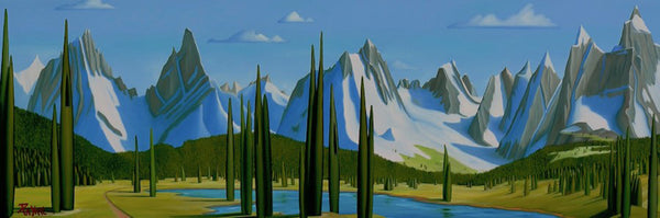 Glenn Payan artwork 'TONQUIN PANORAMA' at Canada House Gallery