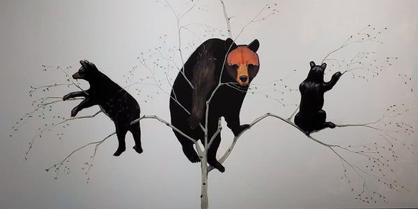 Terry McCue artwork 'SPRING SNACK' at Canada House Gallery