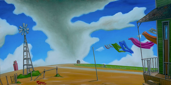 Glenn Payan artwork 'STUDY - THE EAST WIND' at Canada House Gallery