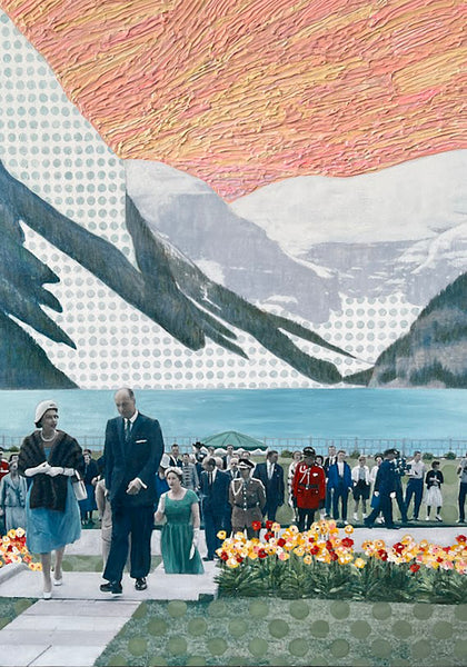 Sarah Martin artwork 'ALWAYS ROYAL' at Canada House Gallery