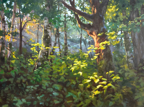 Gaye Adams artwork 'MORNING IN THE FOREST' at Canada House Gallery
