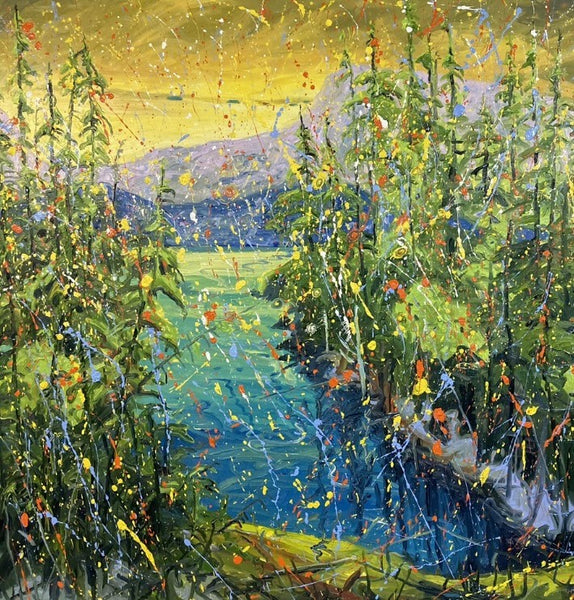 Michael Cameron artwork 'ROCKY MOUNTAINS, BANFF, AB' at Canada House Gallery