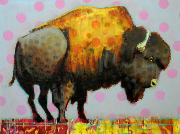 Les Thomas artwork 'AP #023-2220 BISON' at Canada House Gallery