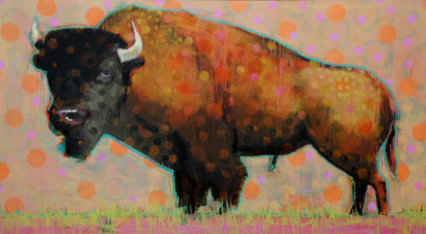 Les Thomas artwork 'AP #023-2226 BUFFALO' at Canada House Gallery