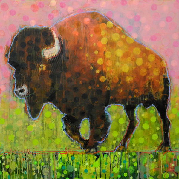 Les Thomas artwork 'AP #023-2227 BUFFALO' at Canada House Gallery