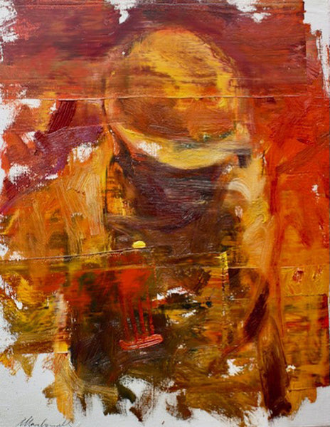 John Macdonald artwork 'UNTITLED STUDY: FIREMAN III' at Canada House Gallery