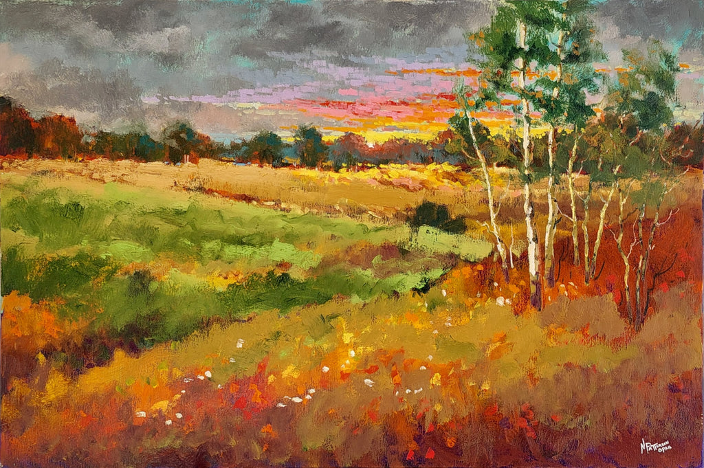 Neil Patterson artwork 'CYPRESS HILLS STORM' at Canada House Gallery