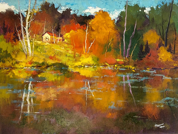 Neil Patterson artwork 'REFLECTIONS' at Canada House Gallery