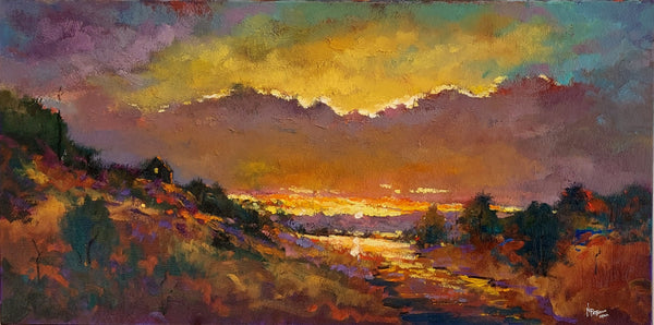 Neil Patterson artwork 'SOFT EVENING LIGHT' at Canada House Gallery