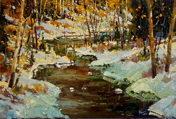 Neil Patterson artwork 'SPRING WATERS' at Canada House Gallery