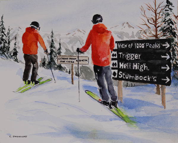 Cliff Swanlund artwork 'PANORAMA' at Canada House Gallery