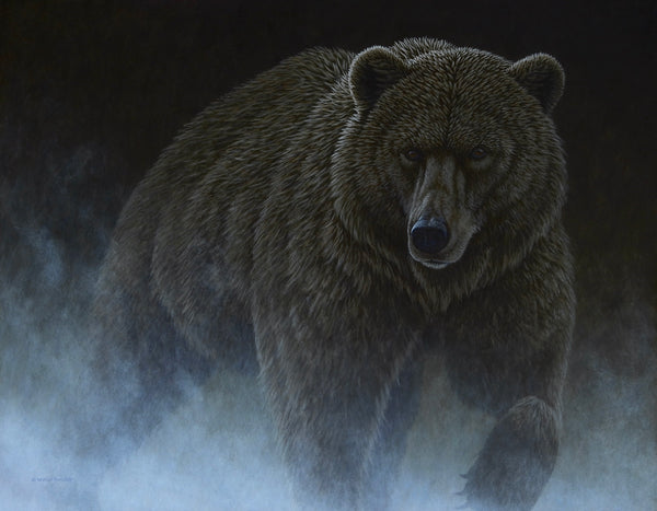 W. Allan Hancock artwork 'OUT OF NOWHERE' at Canada House Gallery