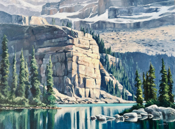 Rocky Shores to Rocky Mountains: Live Painting Demo with Gaye Adams